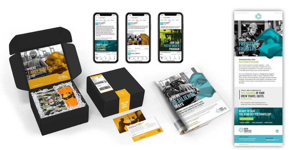 Crew Travel Branding