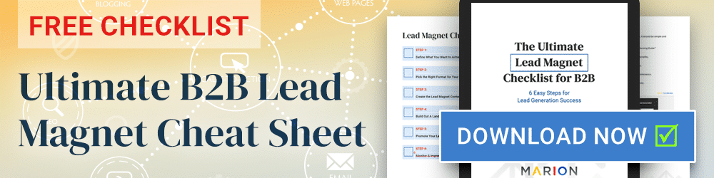 Ultimate Lead Magnet Checklist - CTA banner