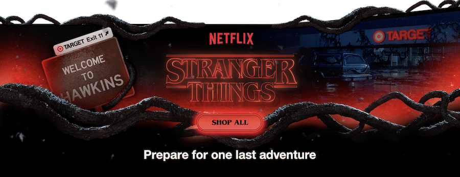 Stranger Things Marketing target