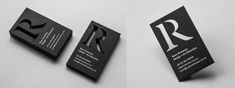 Die-Cut example