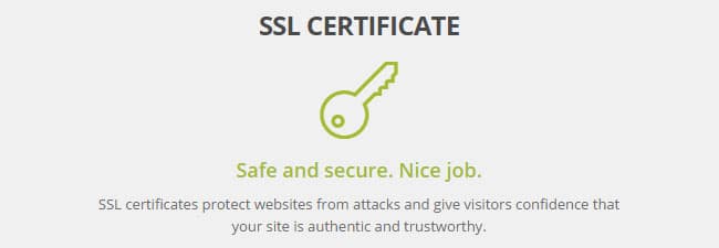 Site protected by SSL