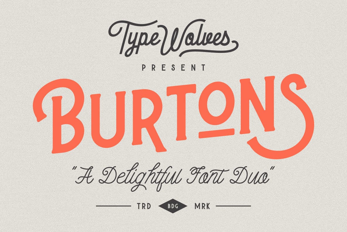 Superb typography based design